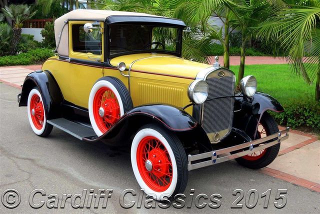 1931 Ford Model A Sport Coupe (50-B) - 14007679 - 2