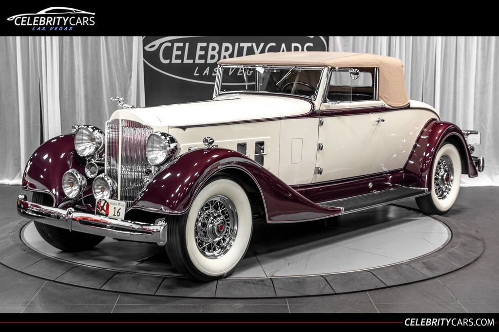1934 Packard Super Eight 1104 Coupe Roadster  - 20882500 - 0