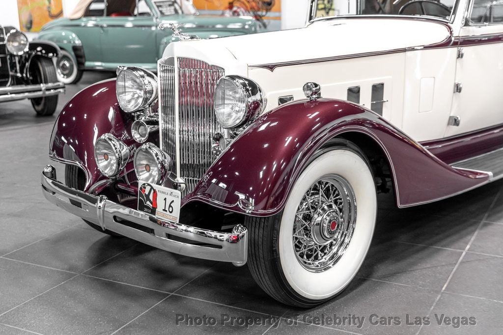 1934 Packard Super Eight 1104 Coupe Roadster  - 20882500 - 12