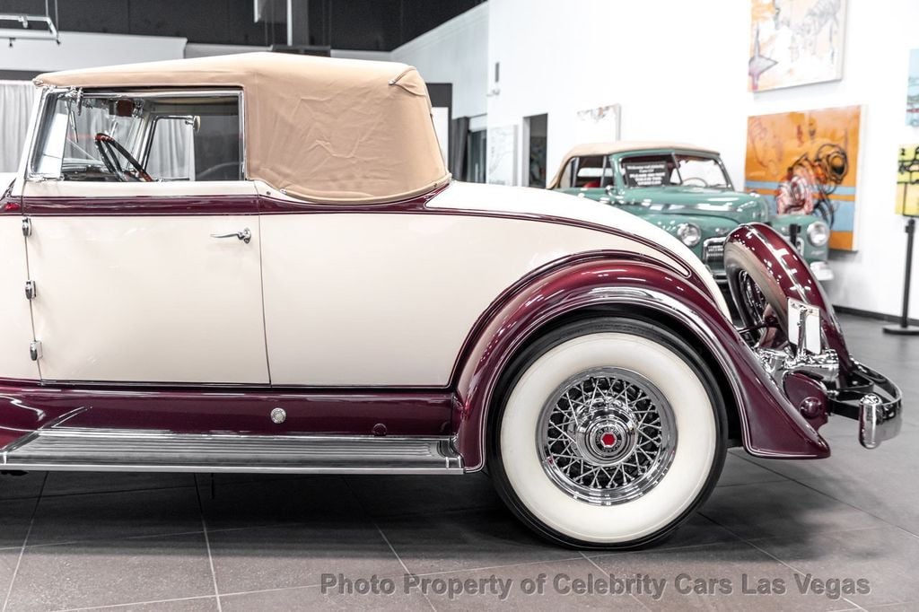 1934 Packard Super Eight 1104 Coupe Roadster  - 20882500 - 19