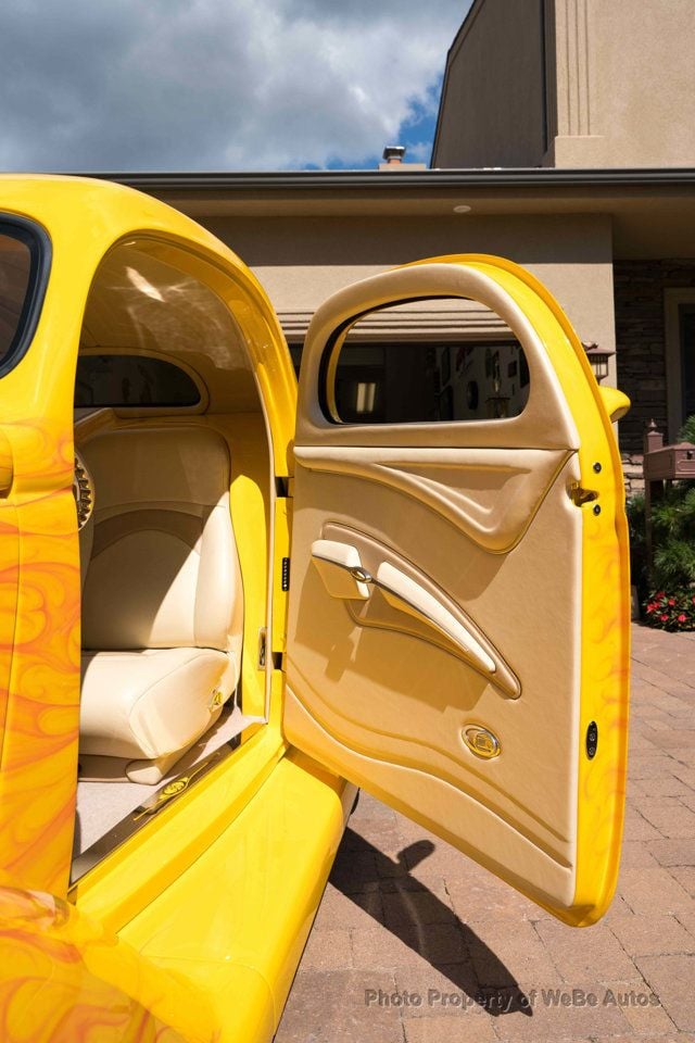 1936 Ford 3 Window Not-So-Mellow Yellow Coupe For Sale - 16951976 - 14