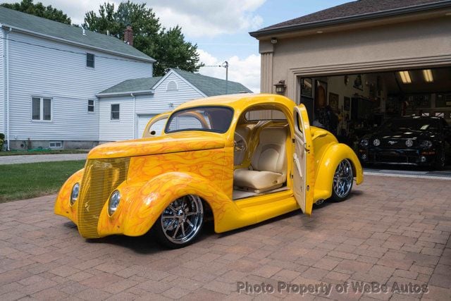 1936 Ford 3 Window Not-So-Mellow Yellow Coupe For Sale - 16951976 - 15