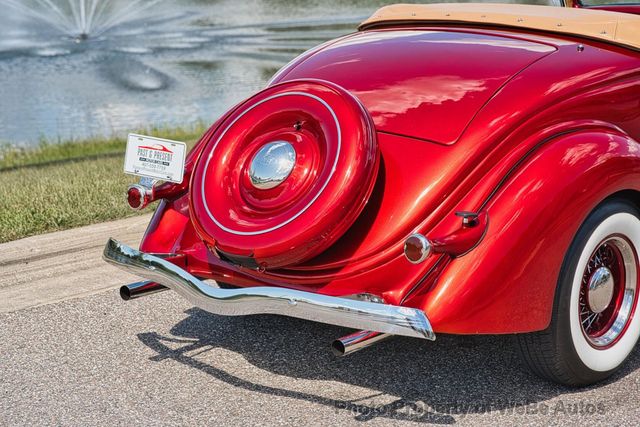 1936 Ford Cabriolet Convertible 355 V8, All-Steel Body, Show Winner, Stunning Finish - 23022831 - 45