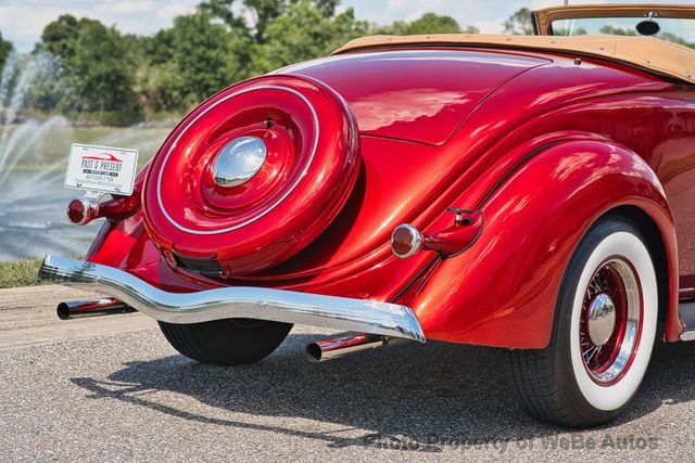 1936 Ford Cabriolet Convertible 355 V8, All-Steel Body, Show Winner, Stunning Finish - 23022831 - 46