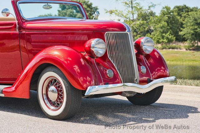 1936 Ford Cabriolet Convertible 355 V8, All-Steel Body, Show Winner, Stunning Finish - 23022831 - 51