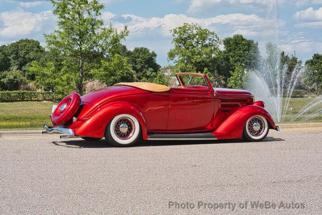 1936 Ford Cabriolet Convertible 355 V8, All-Steel Body, Show Winner, Stunning Finish - 23022831 - 53