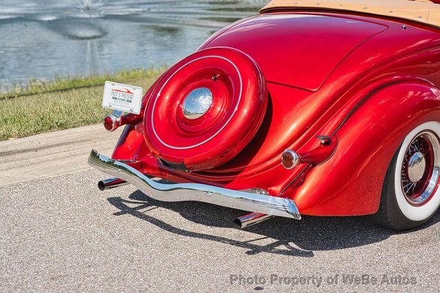 1936 Ford Cabriolet Convertible 355 V8, All-Steel Body, Show Winner, Stunning Finish - 23022831 - 64
