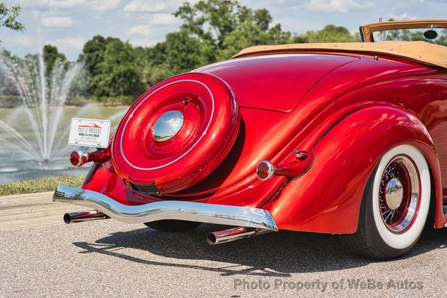 1936 Ford Cabriolet Convertible 355 V8, All-Steel Body, Show Winner, Stunning Finish - 23022831 - 65