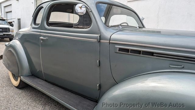 1938 Chrysler Royal 5 Window Business Coupe For Sale - 22398048 - 10