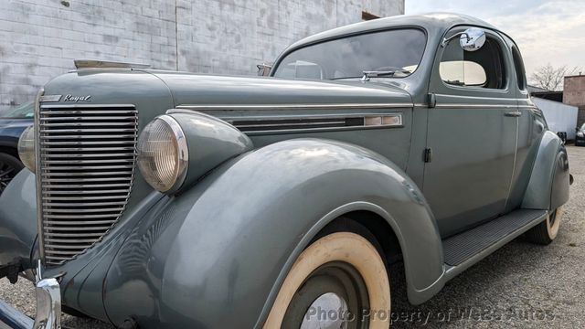 1938 Chrysler Royal 5 Window Business Coupe For Sale - 22398048 - 26