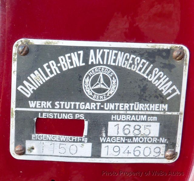 1938 Mercedes-Benz 170VA For Sale - 23036854 - 41