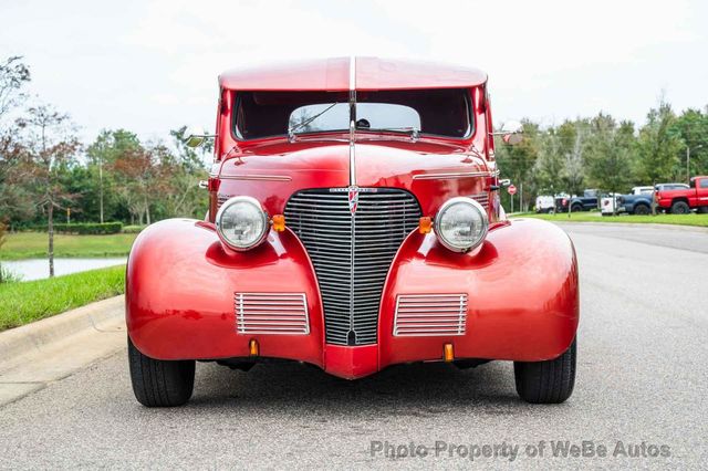 1939 Chevrolet Business Sedan Crate V8 Engine, Auto, Cold AC - 22206444 - 22