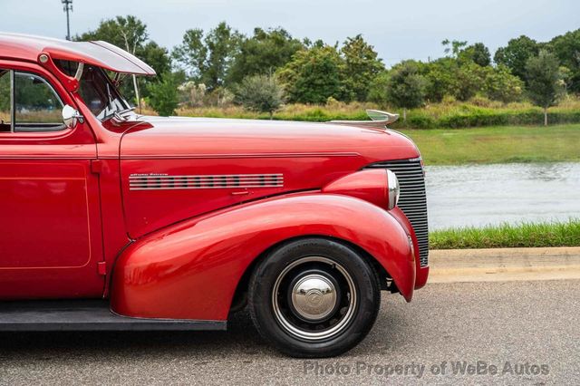 1939 Chevrolet Business Sedan Crate V8 Engine, Auto, Cold AC - 22206444 - 31