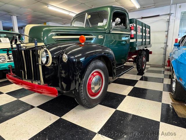 1946 Ford F-100 69Y Stake Bed Truck Great for Business Advertising - 22952391 - 3
