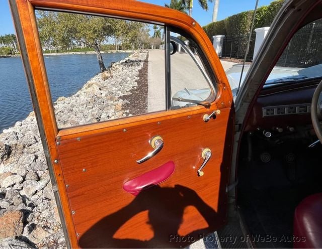 1946 Mercury Super Deluxe Woodie Wagon For Sale - 20446191 - 43