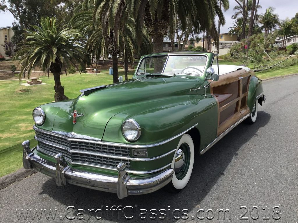 1948 Chrysler Town & Country Woody Convertible  - 17900821 - 0