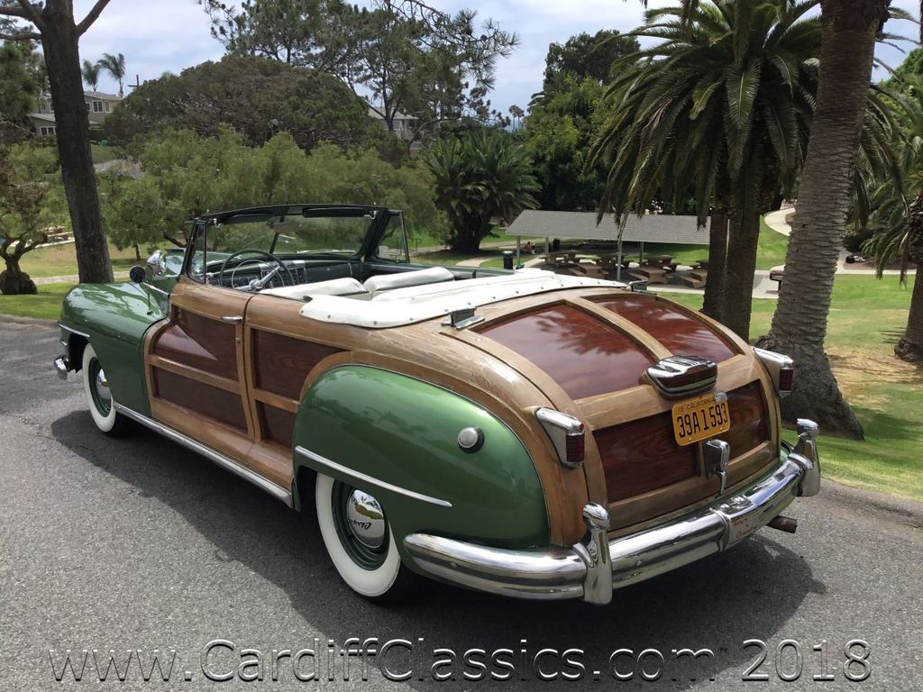 1948 Chrysler Town & Country Woody Convertible  - 17900821 - 12