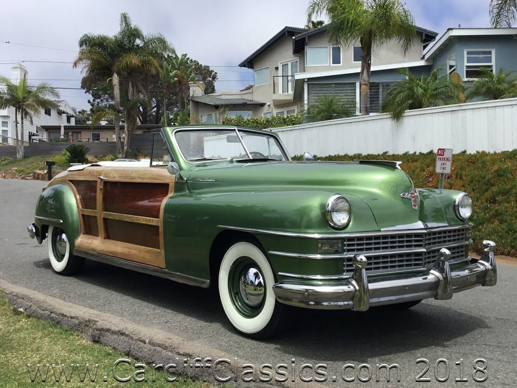 1948 Chrysler Town & Country Woody Convertible  - 17900821 - 62