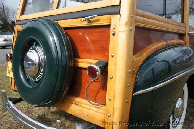 1948 Ford Super Deluxe Woodie Wagon For Sale - 22461763 - 16