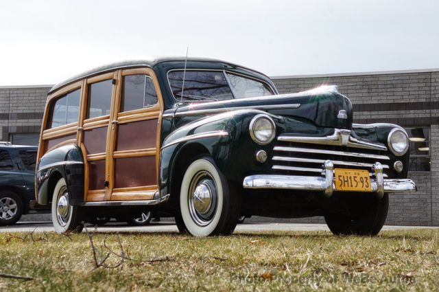 1948 Ford Super Deluxe Woodie Woody Wagon For Sale - 22461763 - 9