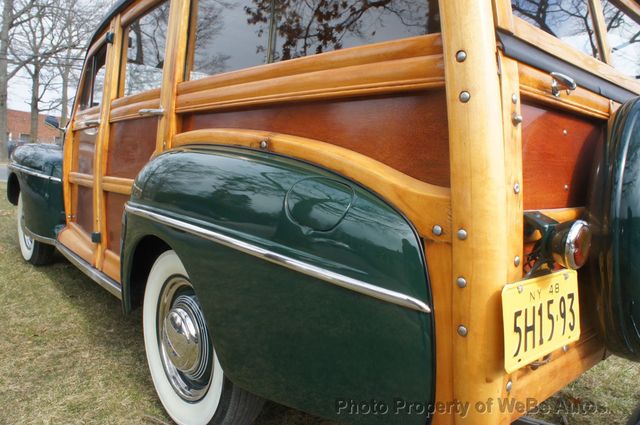 1948 Ford Super Deluxe Woodie Woody Wagon For Sale - 22461763 - 13