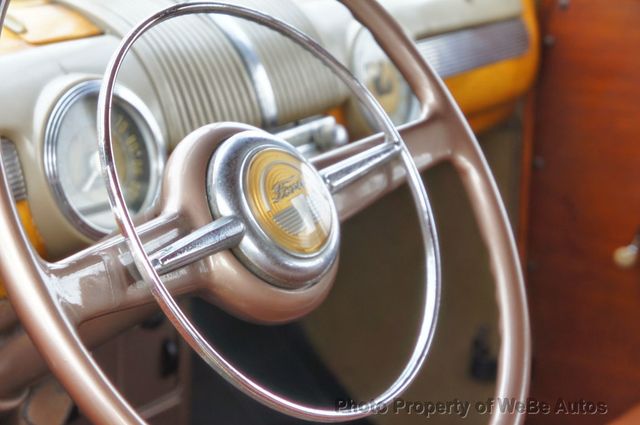 1948 Ford Super Deluxe Woodie Woody Wagon For Sale - 22461763 - 49