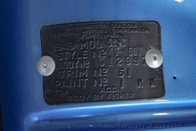 1949 Buick Custom 502 Big Block V8, Custom Chassis - 23050903 - 72