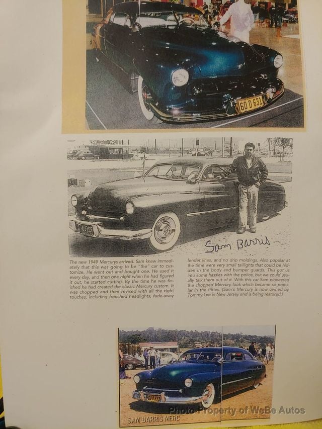 1949 Mercury Series 9CM Black Bullet Led Sled For Sale  - 22945637 - 49