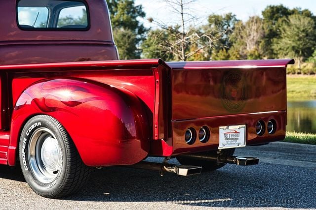 1950 Chevrolet 3100 1/2 Ton Pickup Truck, Full Custom Build - 22971099 - 31