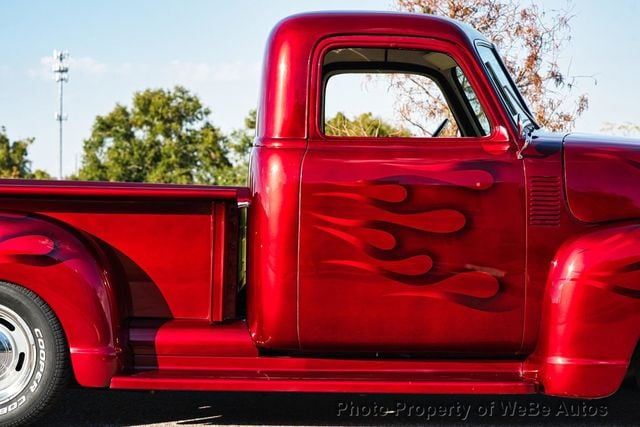 1950 Chevrolet 3100 1/2 Ton Pickup Truck, Full Custom Build - 22971099 - 45