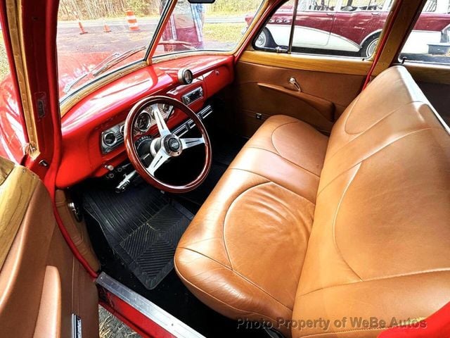 1951 Chevrolet Custom Woody Wagon Tin Woody Fuel injected Vortec V-8 engine, A/C - 22788633 - 9