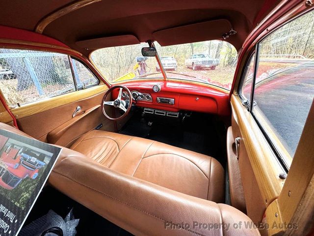 1951 Chevrolet Custom Woody Wagon Tin Woody Fuel injected Vortec V-8 engine, A/C - 22788633 - 10