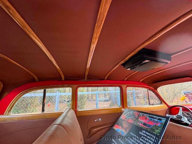 1951 Chevrolet Custom Woody Wagon Tin Woody Fuel injected Vortec V-8 engine, A/C - 22788633 - 13