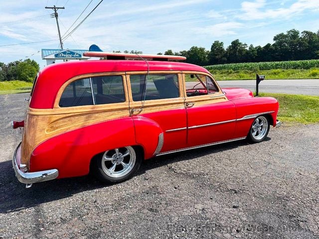 1951 Chevrolet Custom Woody Wagon Tin Woody Fuel injected Vortec V-8 engine, A/C - 22788633 - 18