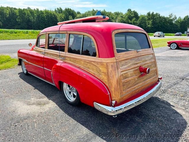 1951 Chevrolet Custom Woody Wagon Tin Woody Fuel injected Vortec V-8 engine, A/C - 22788633 - 25