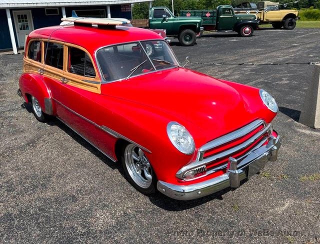 1951 Chevrolet Custom Woody Wagon Tin Woody Fuel injected Vortec V-8 engine, A/C - 22788633 - 29