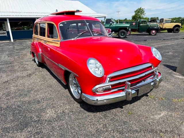 1951 Chevrolet Custom Woody Wagon Tin Woody Fuel injected Vortec V-8 engine, A/C - 22788633 - 30