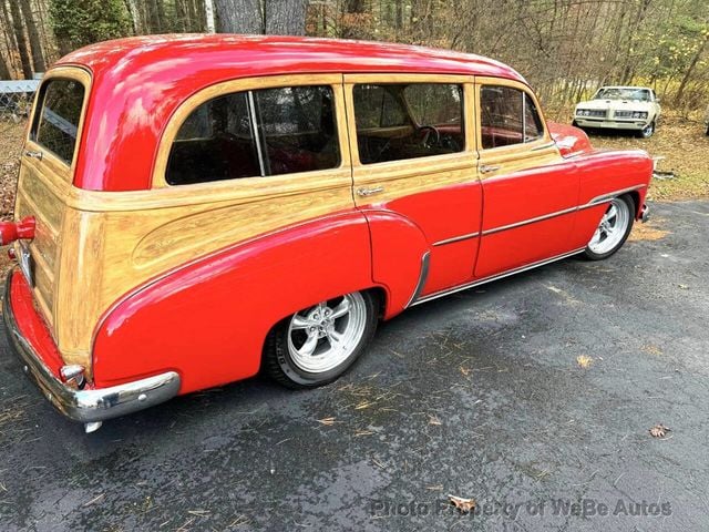 1951 Chevrolet Custom Woody Wagon Tin Woody Fuel injected Vortec V-8 engine, A/C - 22788633 - 5