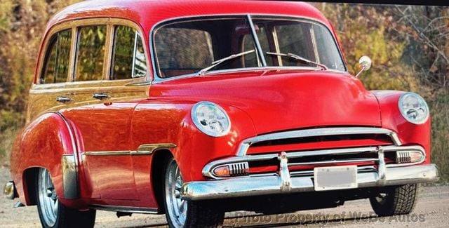 1951 Chevrolet Custom Woody Wagon Tin Woody Fuel injected Vortec V-8 engine, A/C - 22788633 - 6