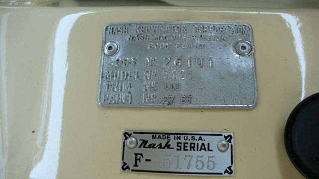 1951 NASH RAMBLER RAMBLER CONVERTIBLE  - 15284242 - 93