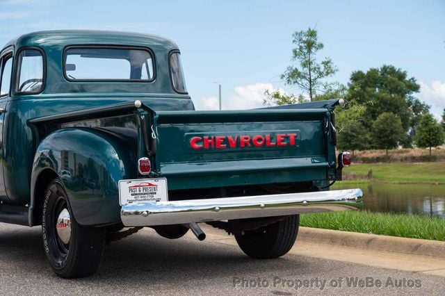 1952 Chevrolet 3100 5 Window Pickup - 22488497 - 21