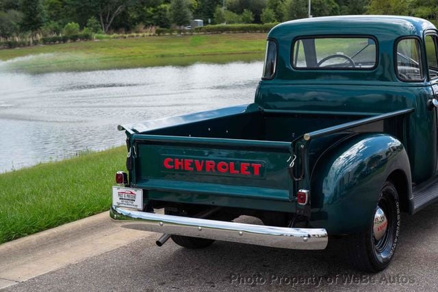 1952 Chevrolet 3100 5 Window Pickup - 22488497 - 45