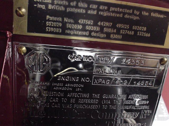 1952 MG MGTD  - 1245681 - 48