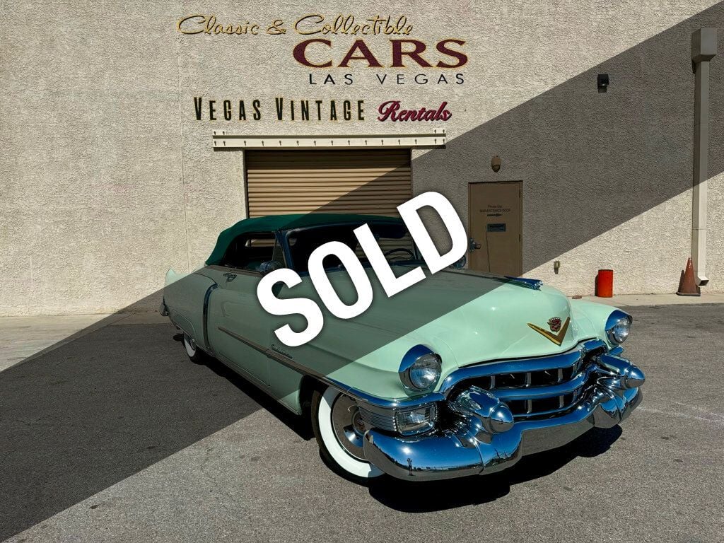 1953 Used Cadillac Series 62 2-Door at Classic & Collectible Cars Serving Las  Vegas, NV, IID 22469690