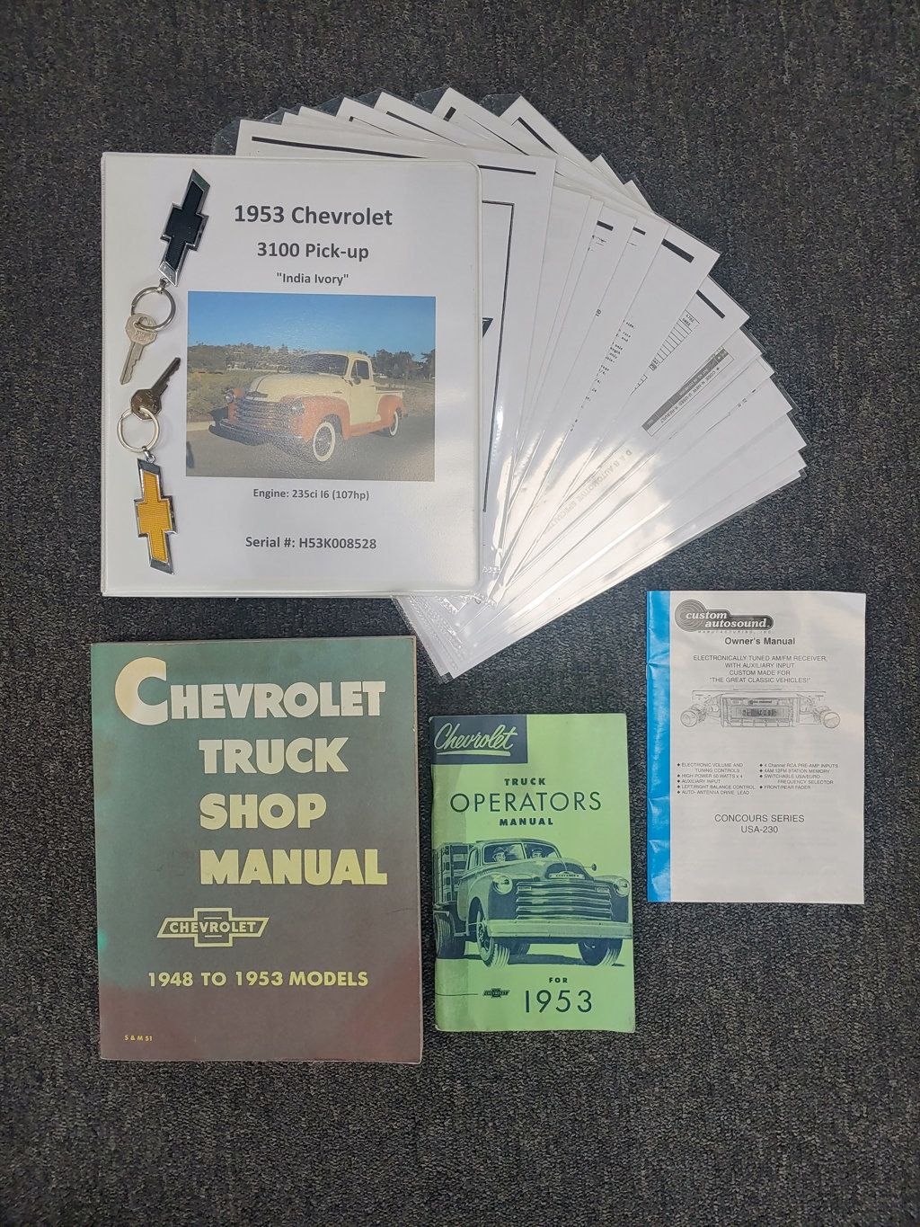 1953 Chevrolet 3100 Pick Up  - 22820010 - 51