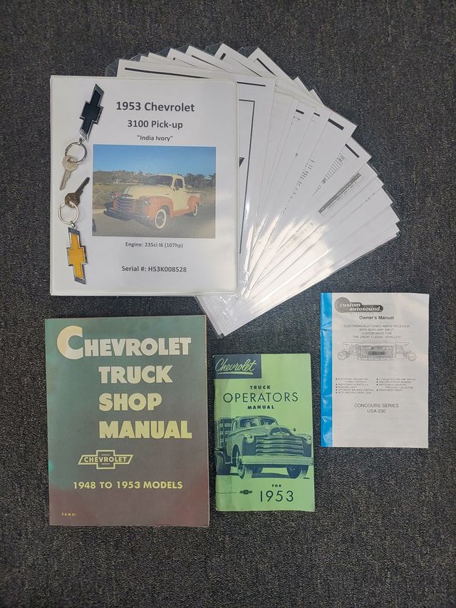 1953 Chevrolet 3100 Pick Up  - 22820010 - 51