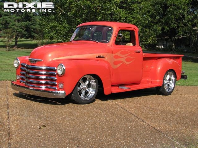 1954 Chevrolet C3100 Custom Delux Cab 5 Window A/C 350 V8 Auto - 22125258 - 0