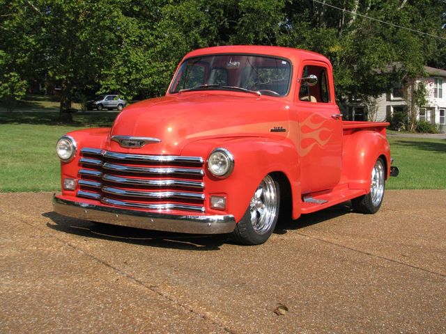 1954 Chevrolet C3100 Custom Delux Cab 5 Window A/C 350 V8 Auto - 22125258 - 2