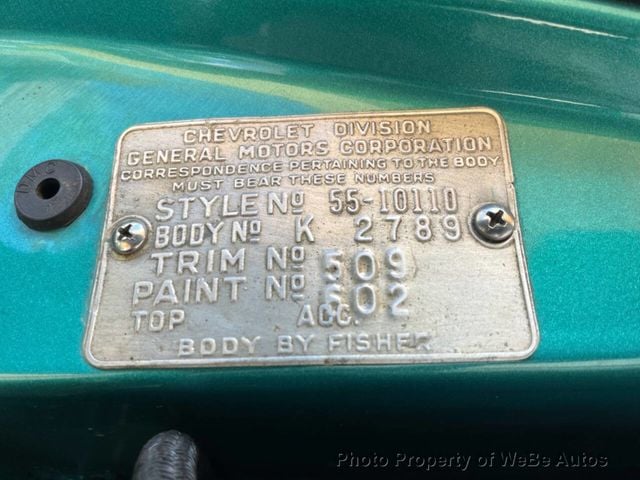 1955 Chevrolet Bel Air  - 22528336 - 27