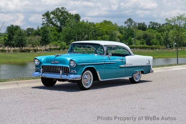 1955 Chevrolet Bel Air Sport Coupe Restored - 22462777 - 0